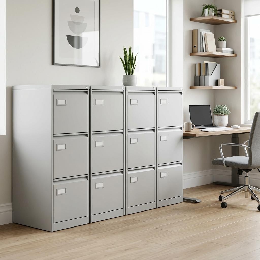 SecureFile Steel Filing Cabinet